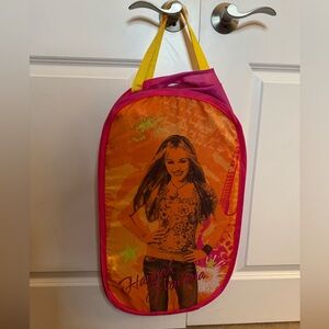 Hannah Montana Miley Cyrus Pop Up Mesh Laundry Hamper Disney Y2K RARE OFFICIAL